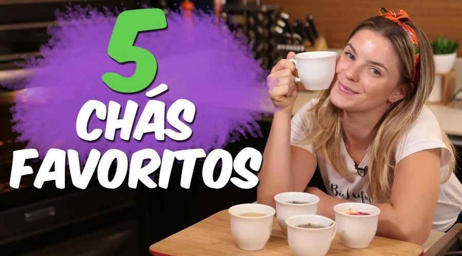 OS 5 MELHORES CHÁS | DIURÉTICO NATURAL, CALMANTE, TERMOGÊNICO, DIGESTIVO...