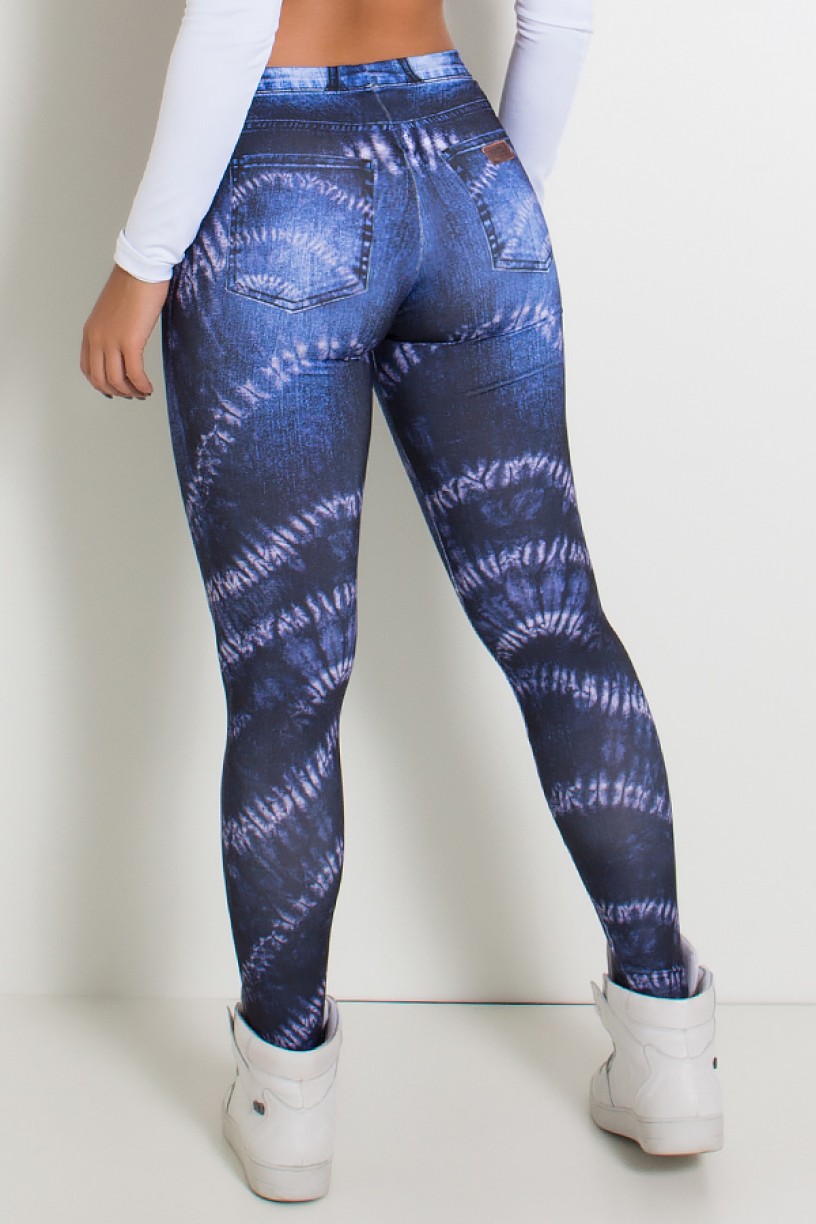 Legging Sublimada PRO (Jeans Dye) | Ref: NTSP32