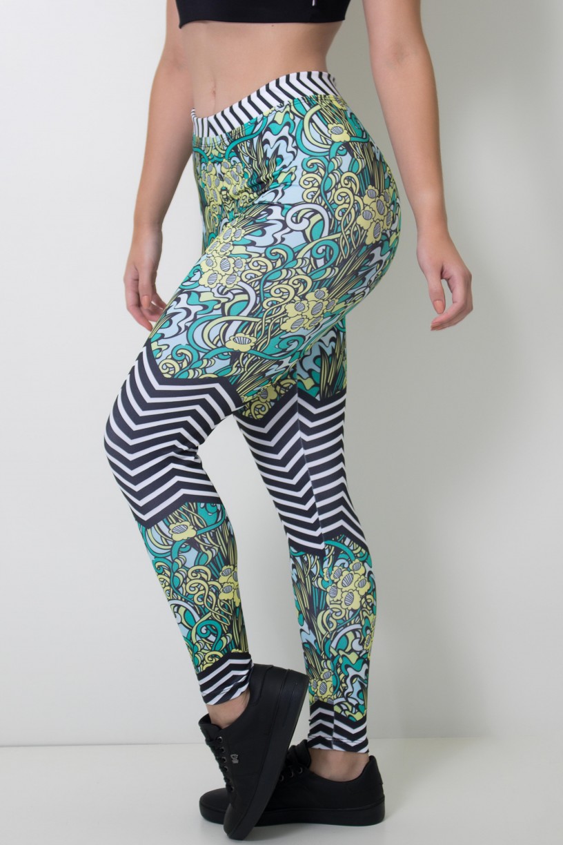 CA404-041-000_Calca_Feminina_Legging_Sublimada_Shrubs_Style__Ref:_CAL404-041