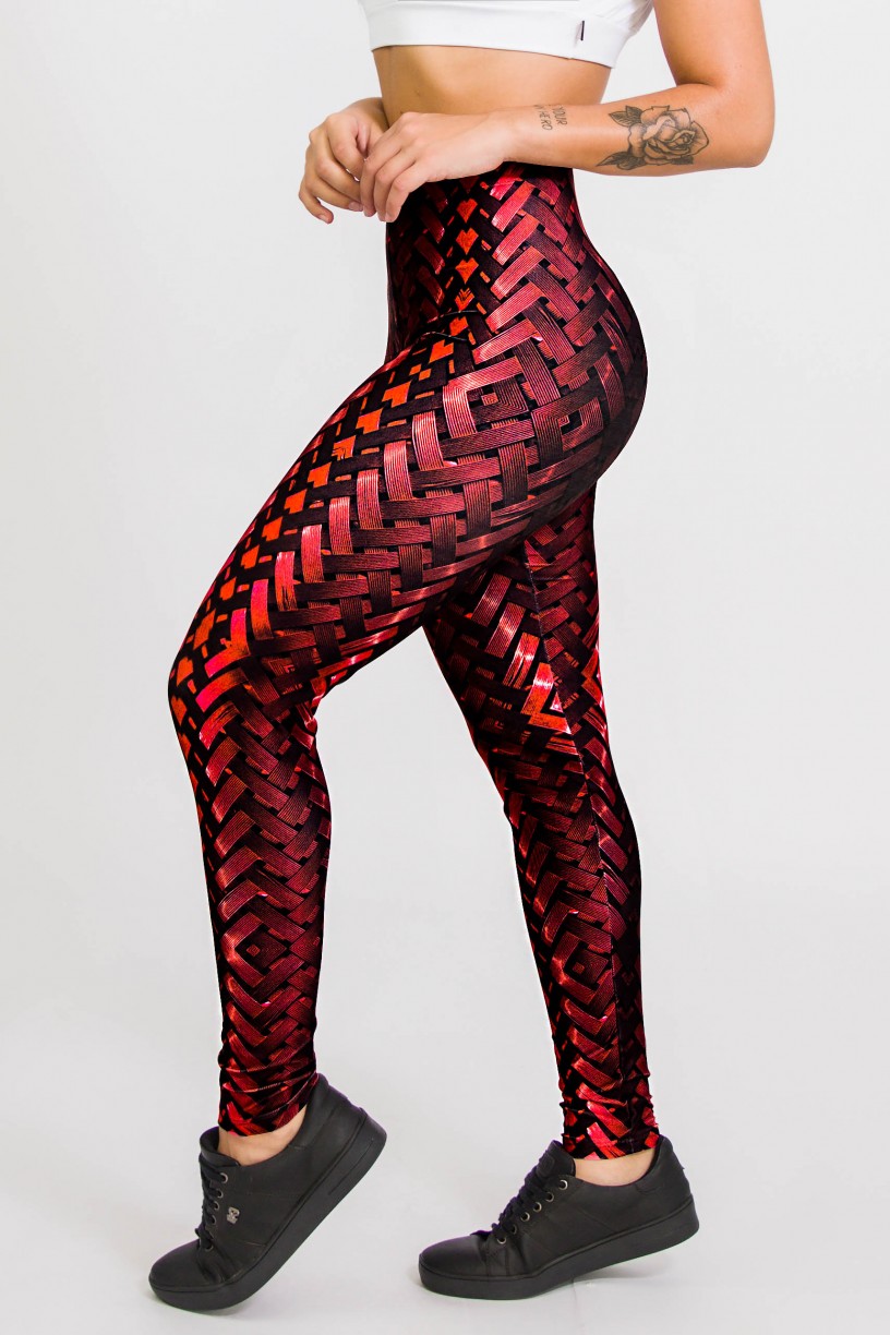 CA439-041-000_Calca_Legging_Sublimada_New_Braided_Red__Ref:_CA439-041-000