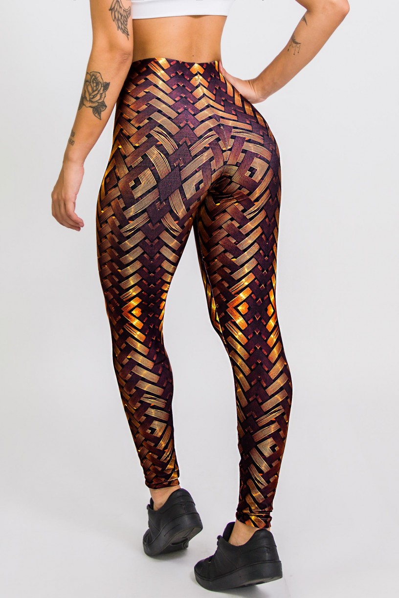 CA441-041-000_Calca_Legging_Sublimada_New_Braided_Gold__Ref:_CA441-041-000