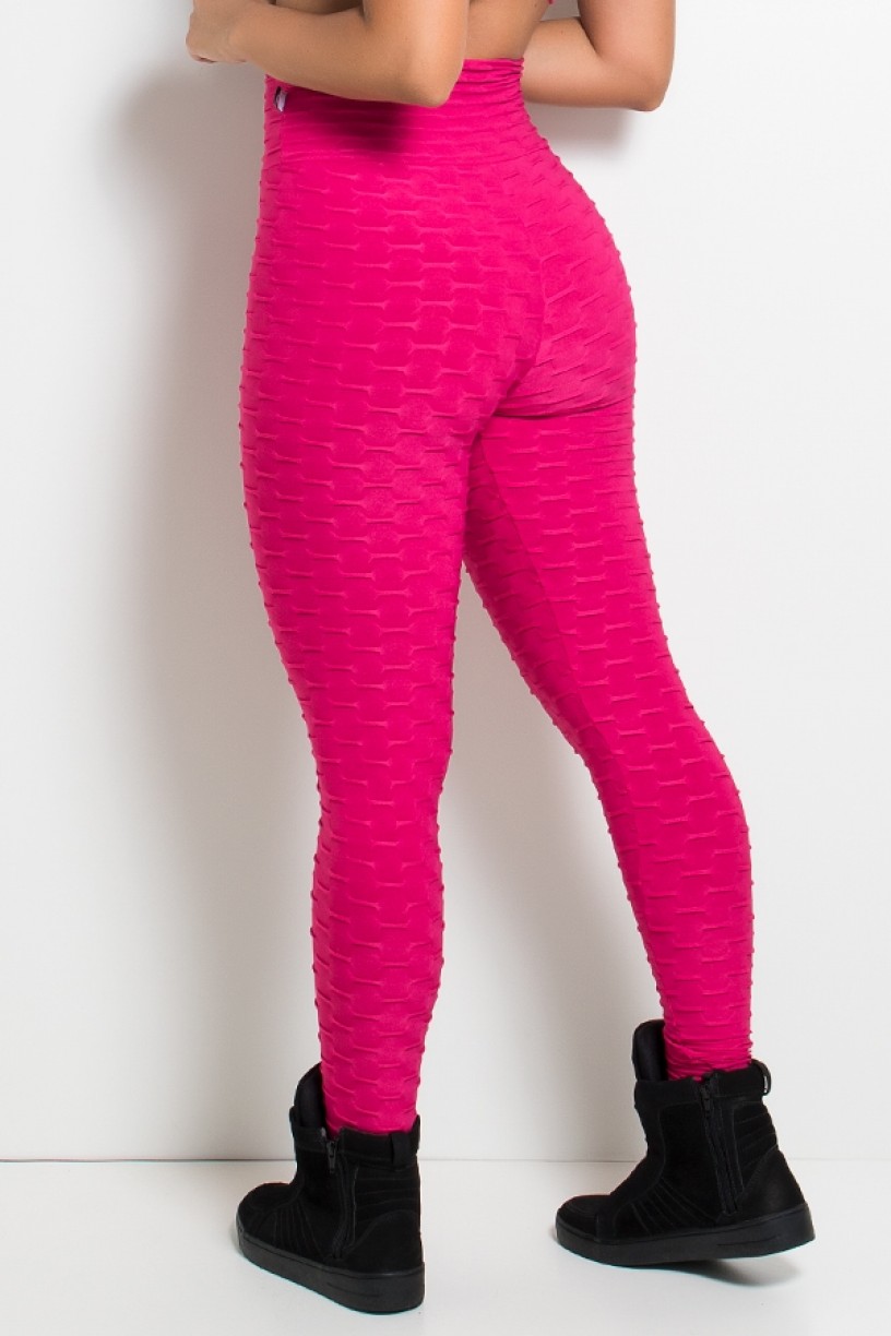 KS-F103-002_Calca_Legging_Tecido_Bolha_Rosa_Pink__Ref:_KS-F103-002