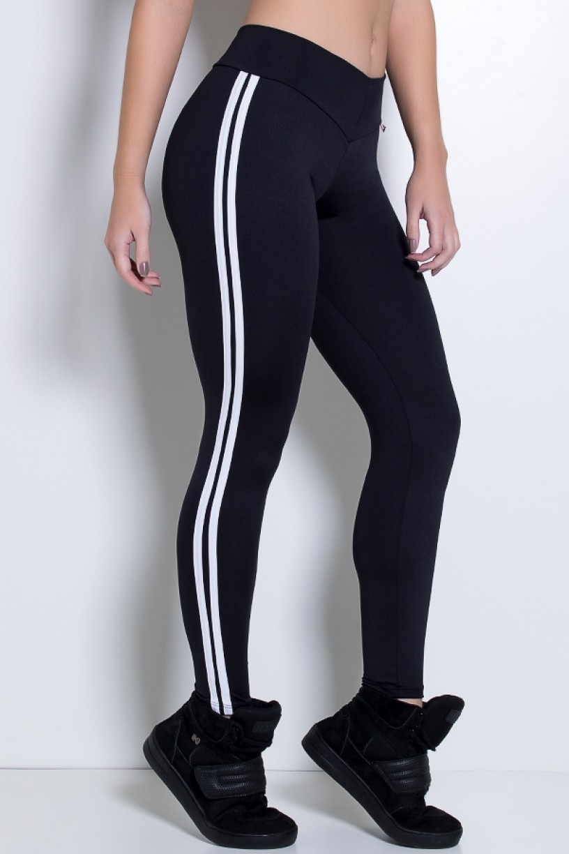 calças legging preta