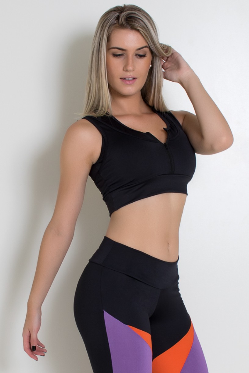 KS-F2080-001_Top_Duplo_Nadador_com_Ziper_Preto__Ref:_KS-F2080-001