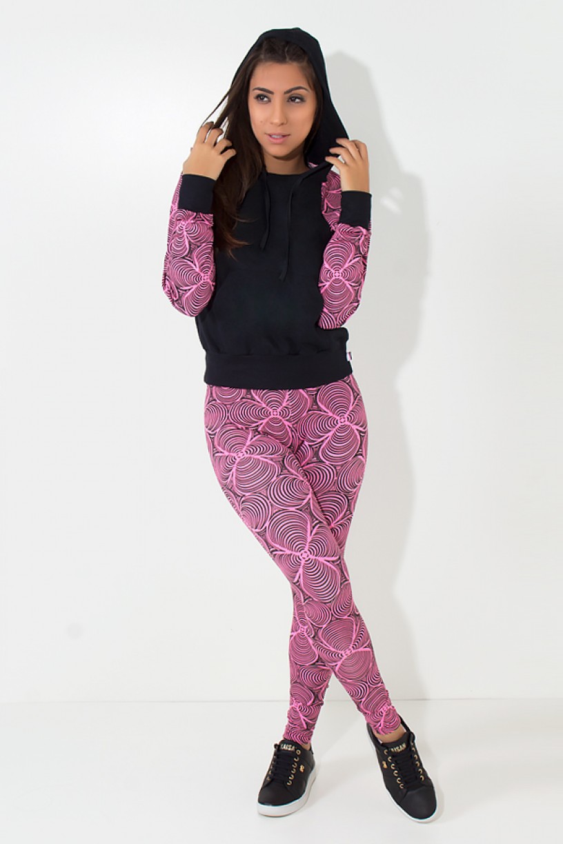 KS-F27-083_Legging_Estampada_Rosa_com_Ondulado_Preto__Ref:_KS-F27-083