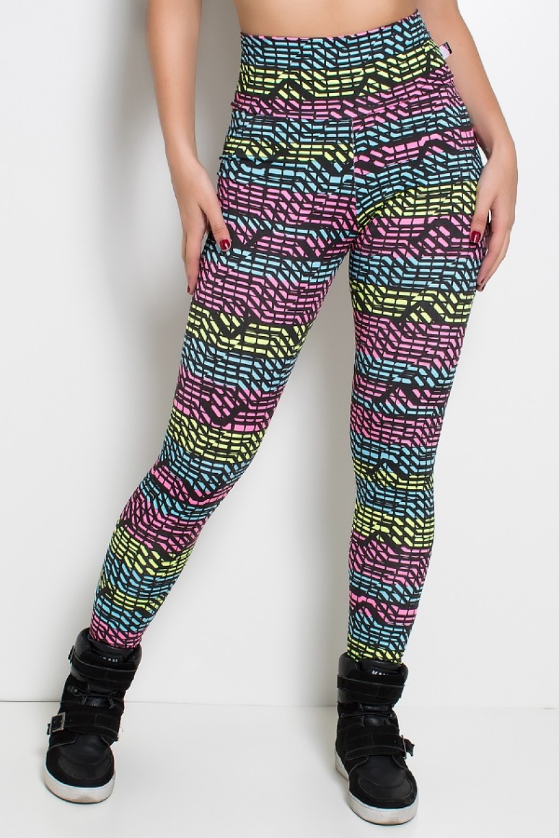 KS-F27-107_Legging_Estampada_Rosa_Verde_e_Azul_com_Risco_Preto___Ref:_KS-F27-107