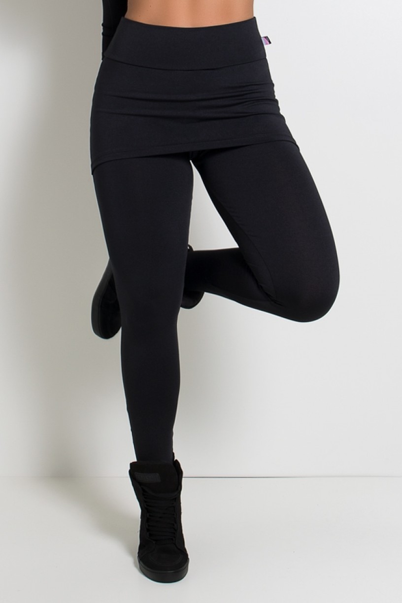 saia tapa legging