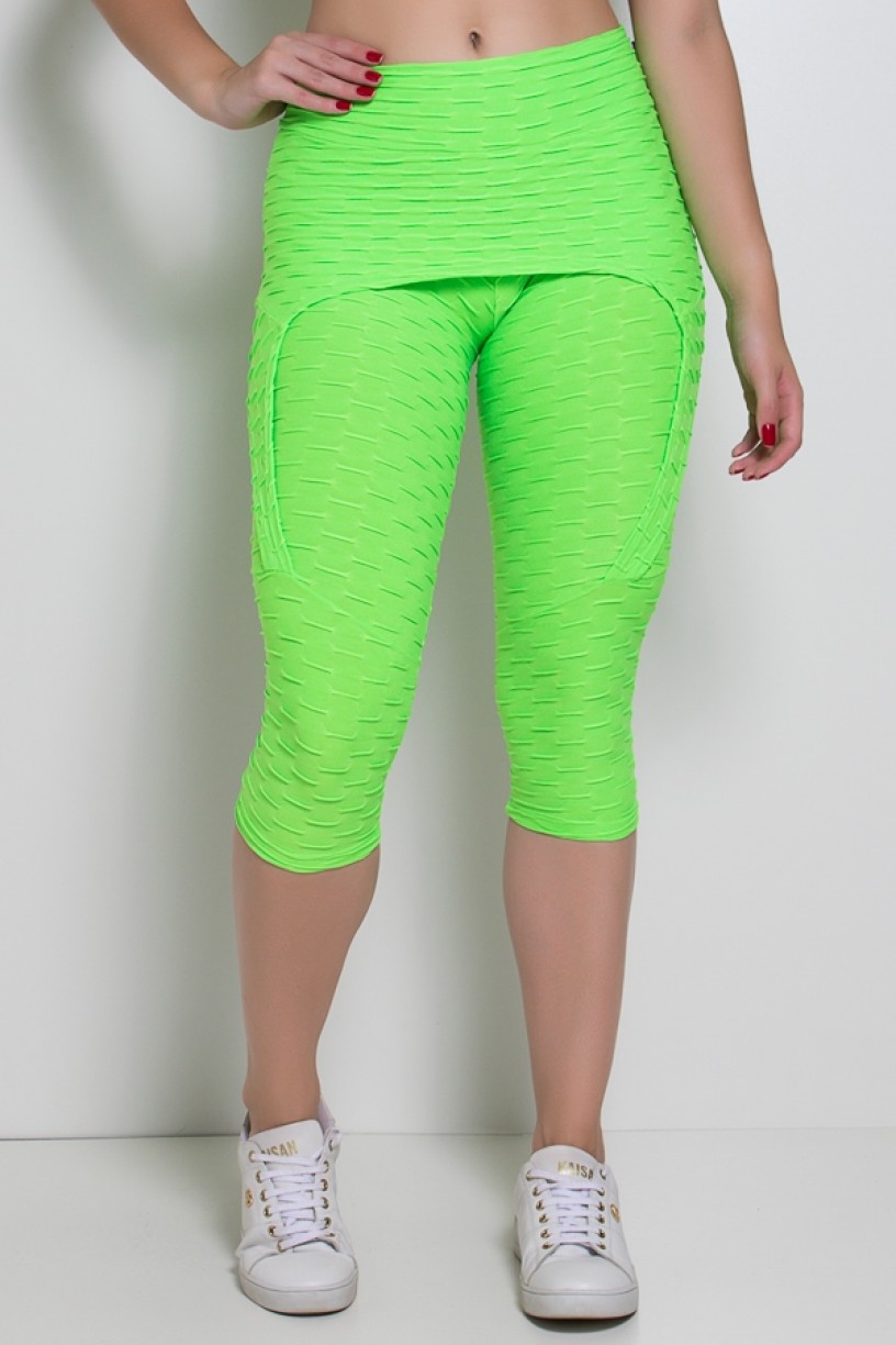 KS-F378-001_Corsario_Aranha_Tecido_Bolha_Fluor_Verde_Limao_Fluor__Ref:_KS-F378-001