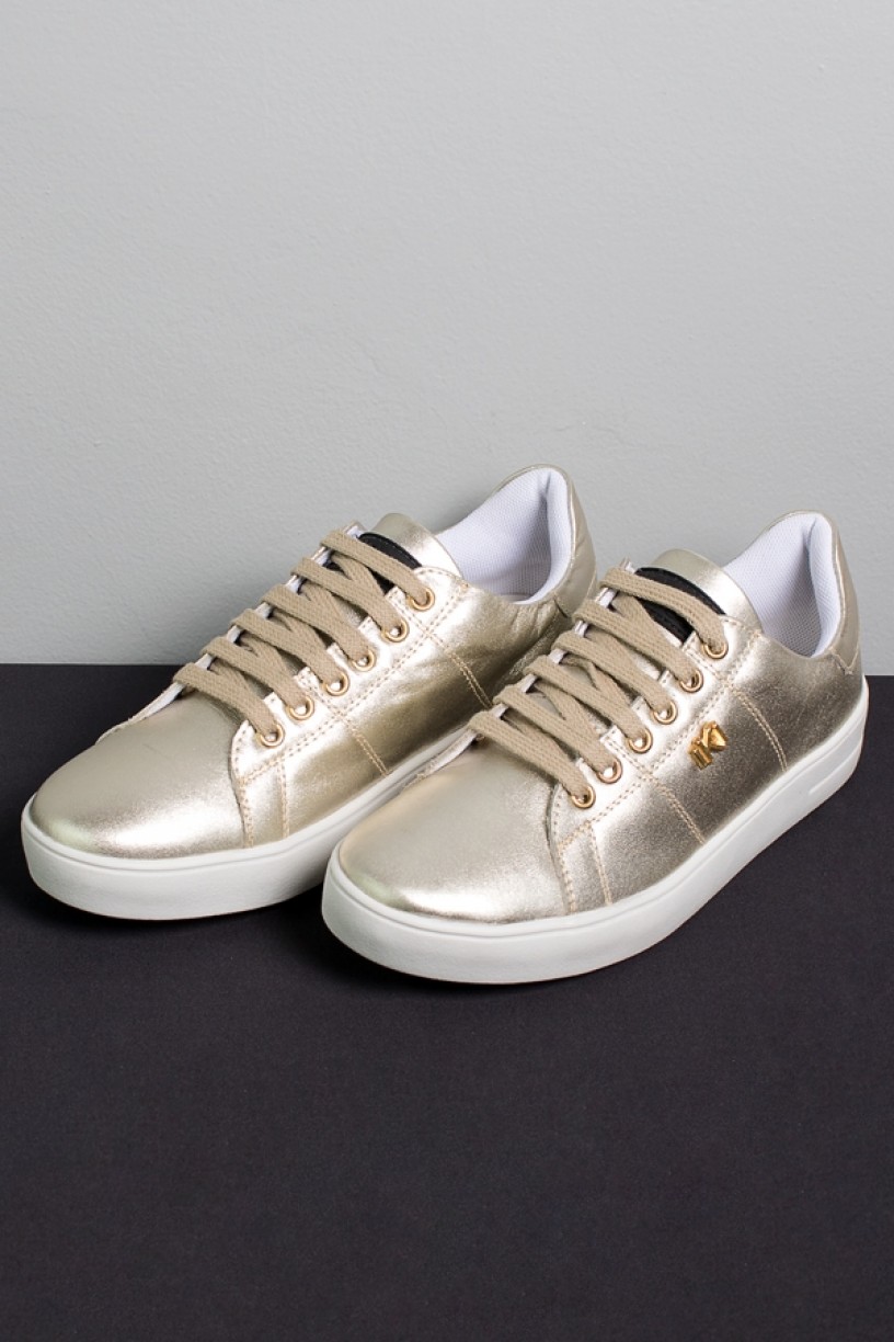 KS-T42-005_Tenis_Mini_Sneaker_com_Cadarco_Dourado__Ref:_KS-T42-005