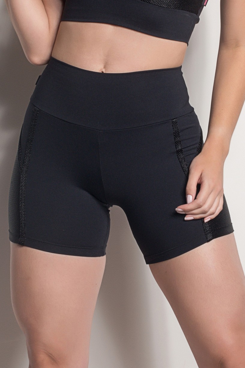 SR118-001-001_Short_Cos_Regular_Com_Detalhe_Em_Textura_Preto__Ref:_SRT118-001001000