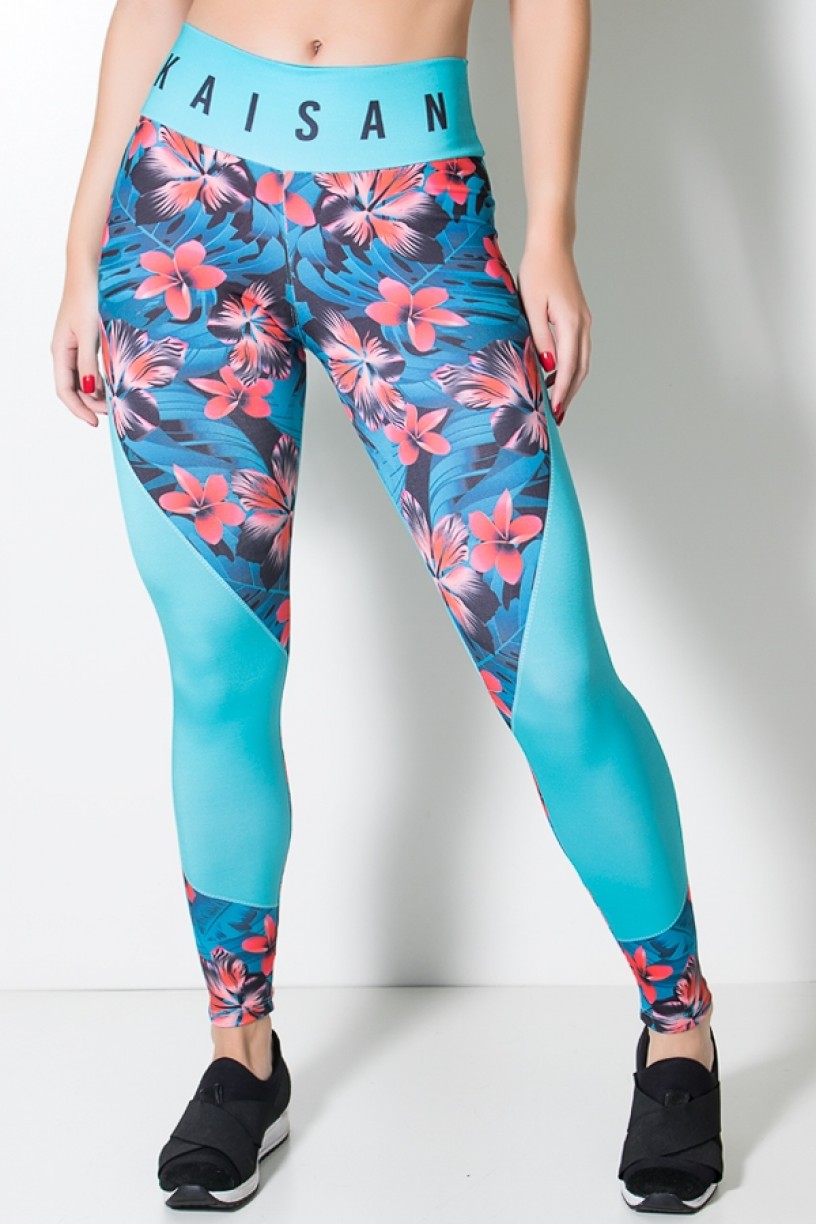 F1714-001_Legging_Sublimada_Lisa_com_Detalhe_Florido__Ref:_F1714-001