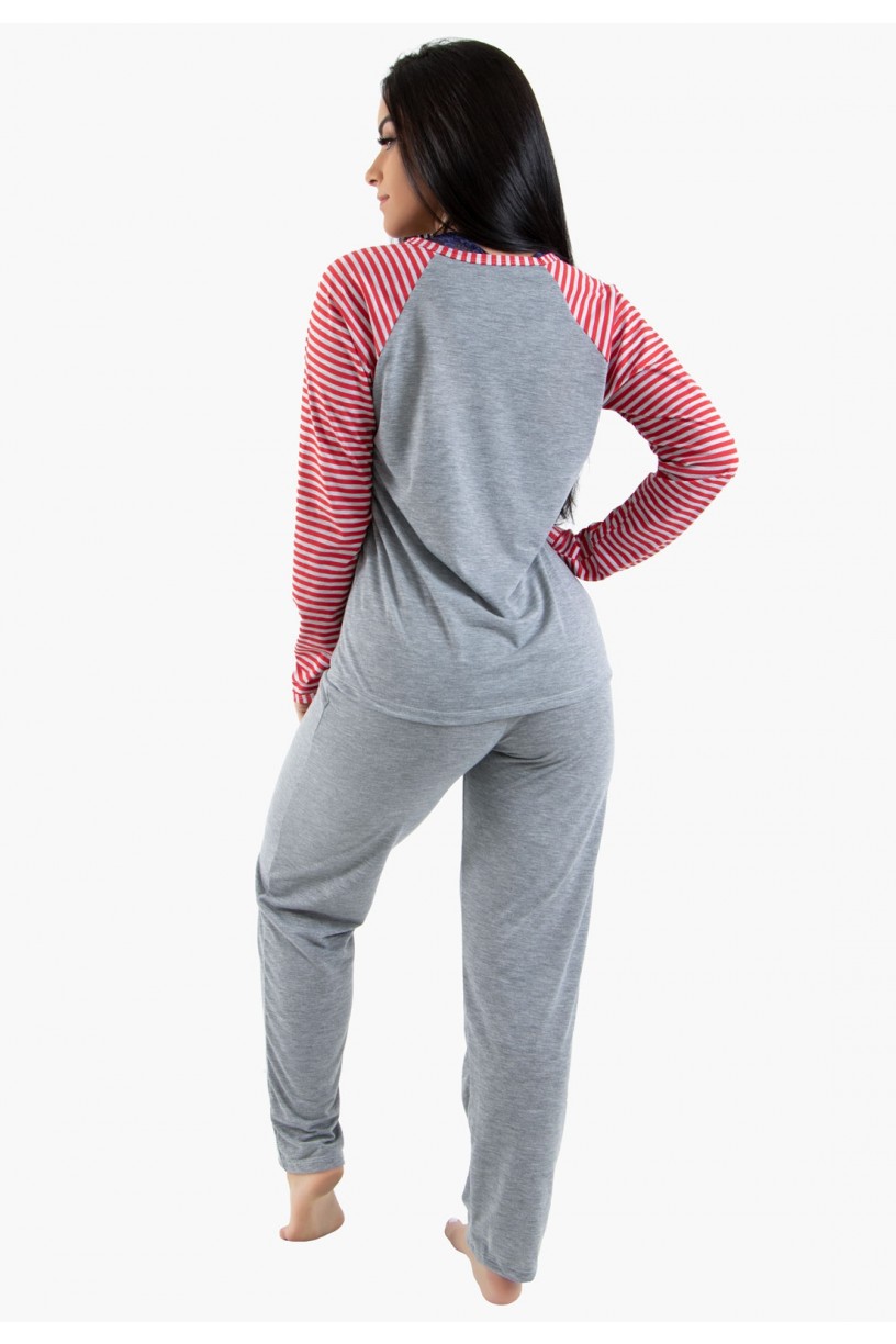 CEZ-PA304_Pijama_feminino_longo_304Mescla_com_VermelhoCEZ-PA304-002