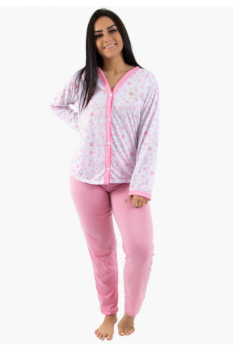 CEZ-PA182_Pijama_feminino_longo_182_Rosa__Ref:_CEZ-PA182-014