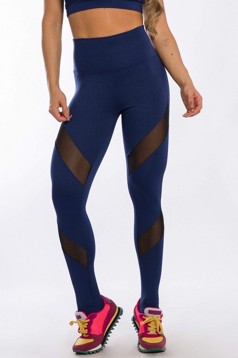 K2425-C_Calca_Legging_com_Detalhe_Tule_Diagonal_Azul_Marinho__Ref:_K2425-C