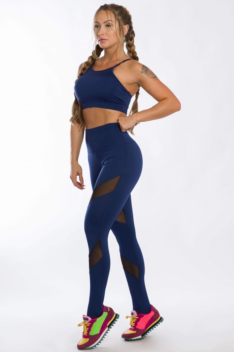 K2425-C_Calca_Legging_com_Detalhe_Tule_Diagonal_Azul_Marinho__Ref:_K2425-C