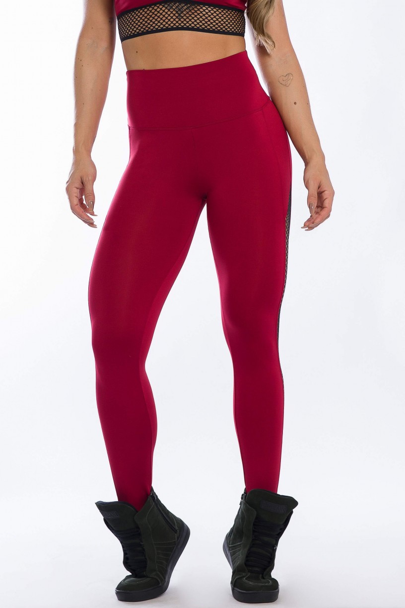 K2426-B_Calca_Legging_com_Detalhe_em_Elastico_Rendado_Vinho__Ref:_K2426-B