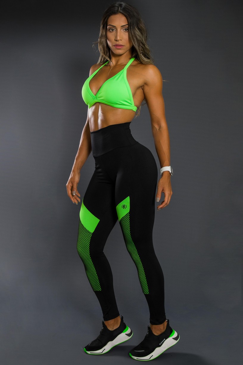 K2557-C_Calca_Legging_Com_Recorte_Neon_E_Tela_Verde_Neon__Preto__Ref:_K2557-C