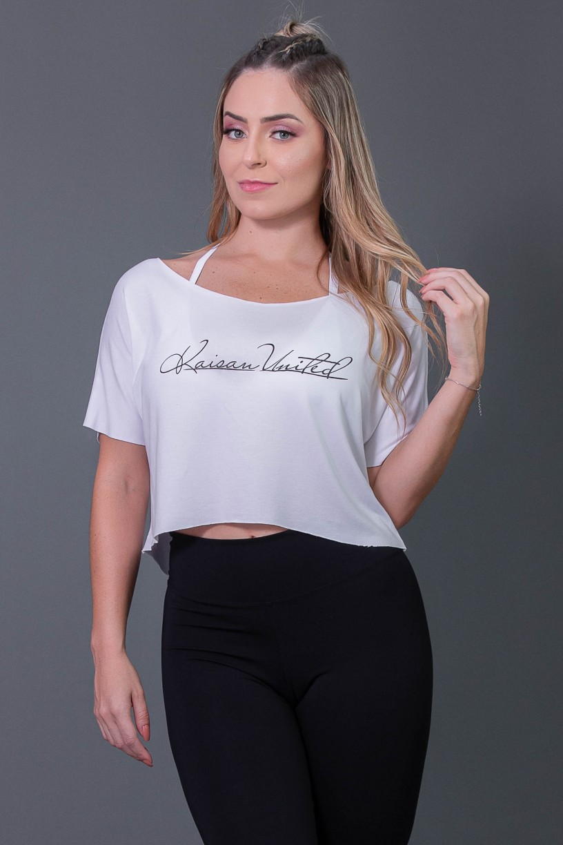 K2574-D_Cropped_Fitness_com_Silk_Assinatura_Branco__Preto__Ref:_K2574-D