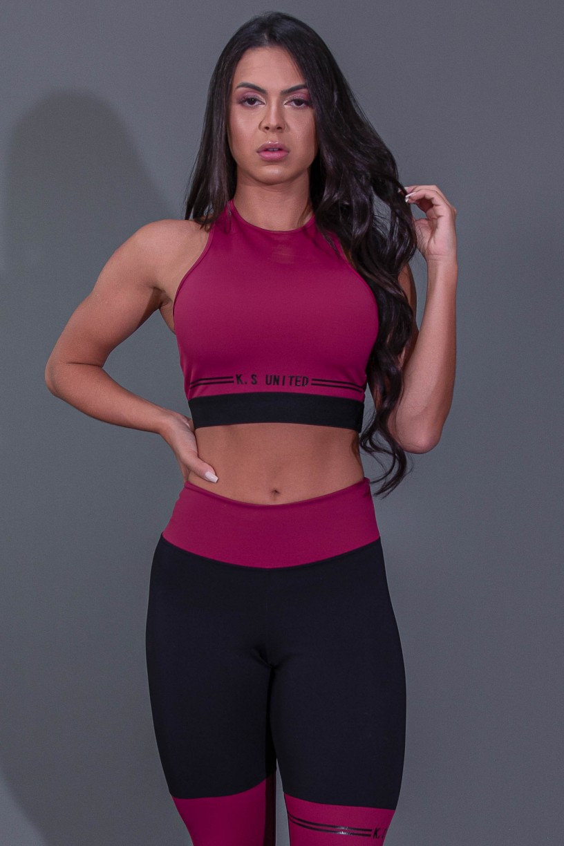 K2683-B_Cropped_Fitness_Nadador_com_Silk_Vinho__Preto__Ref:_K2683-B