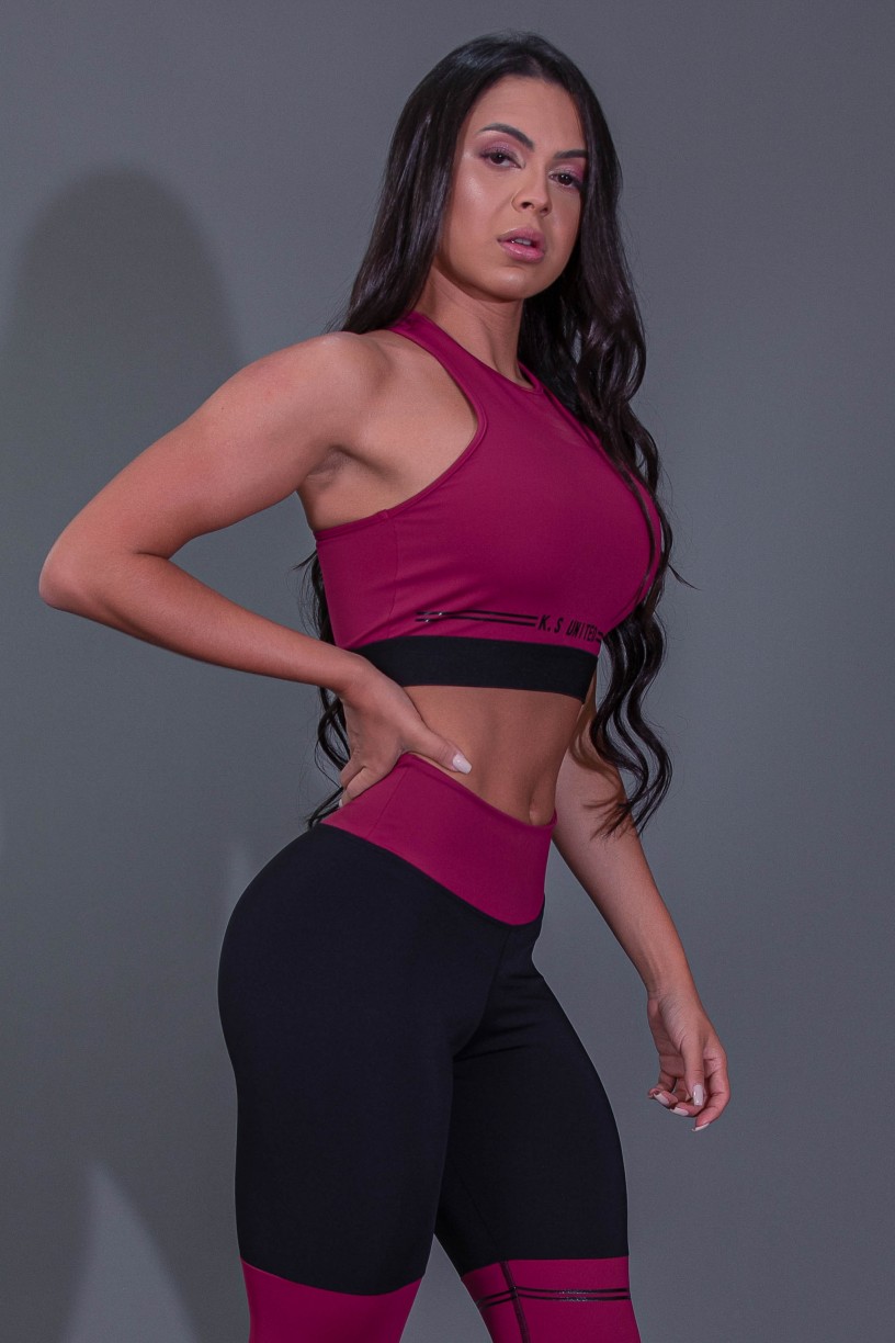 K2683-B_Cropped_Fitness_Nadador_com_Silk_Vinho__Preto__Ref:_K2683-B