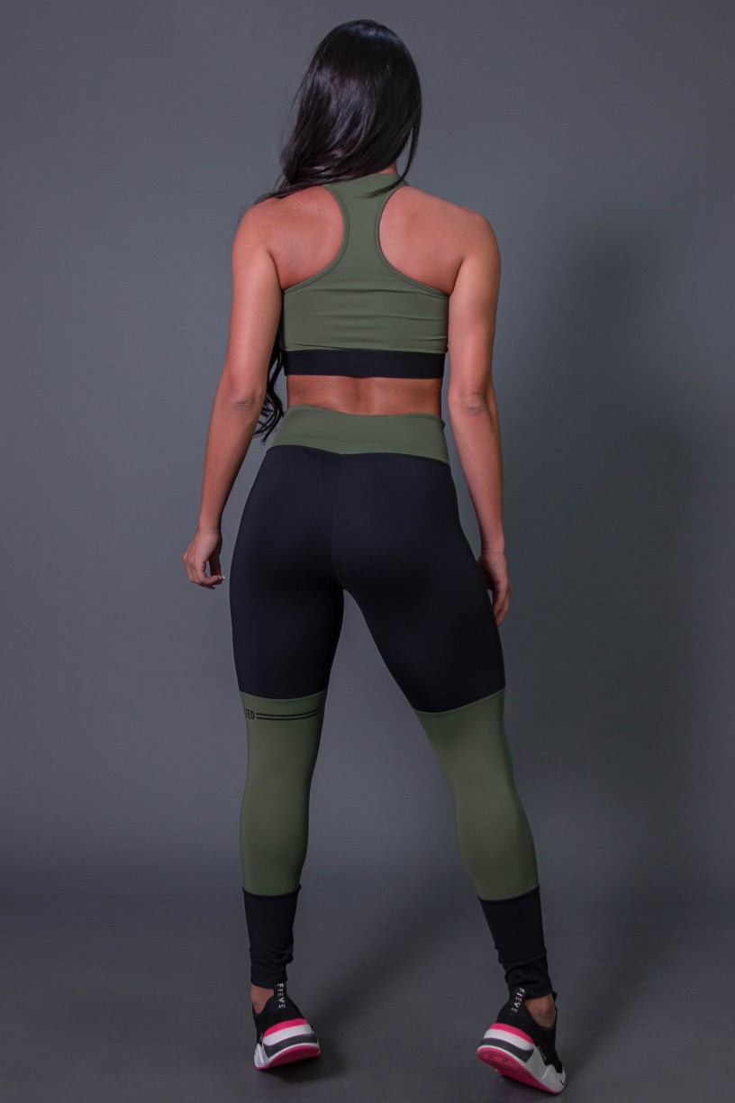 K2684-C_Calca_Legging_Fitness_com_Ponto_de_Cobertura_e_Silk_Preto__Verde_Militar__Ref:_K2684-C