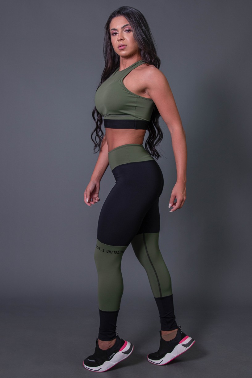 K2684-C_Calca_Legging_Fitness_com_Ponto_de_Cobertura_e_Silk_Preto__Verde_Militar__Ref:_K2684-C