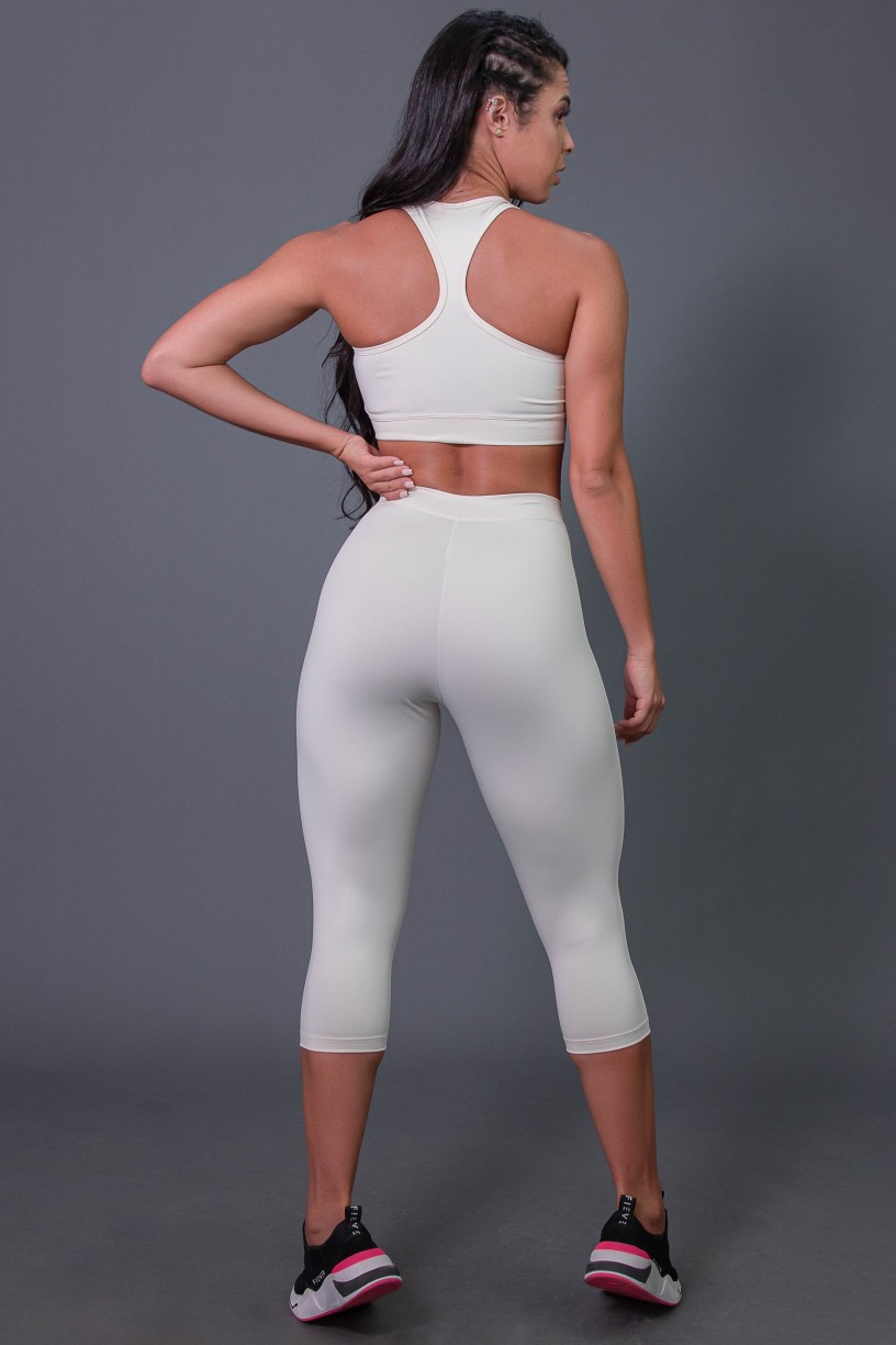 K2687-D_Corsario_Fitness_com_Elastico_e_Silk_Off-White__Preto__Ref:_K2687-D