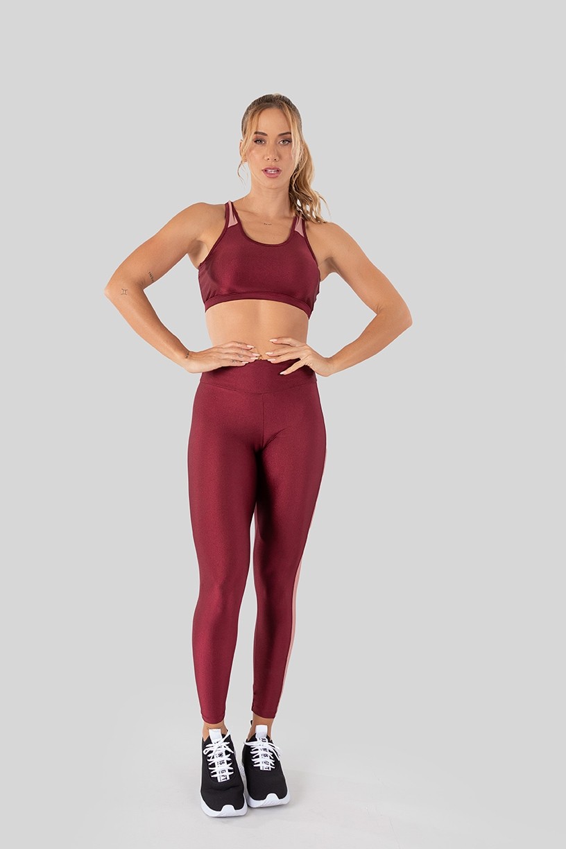 K3250-A_Calca_Legging_Tecido_Platinado_com_Faixa_Lateral_Vinho__Rose__Ref:_K3250-A