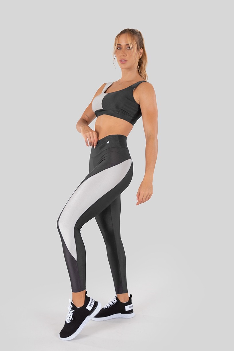 K3252-A_Calca_Legging_Tecido_Platinado_Bicolor_com_Recorte_Arredondado_Chumbo__Prata__Ref:_K3252-A