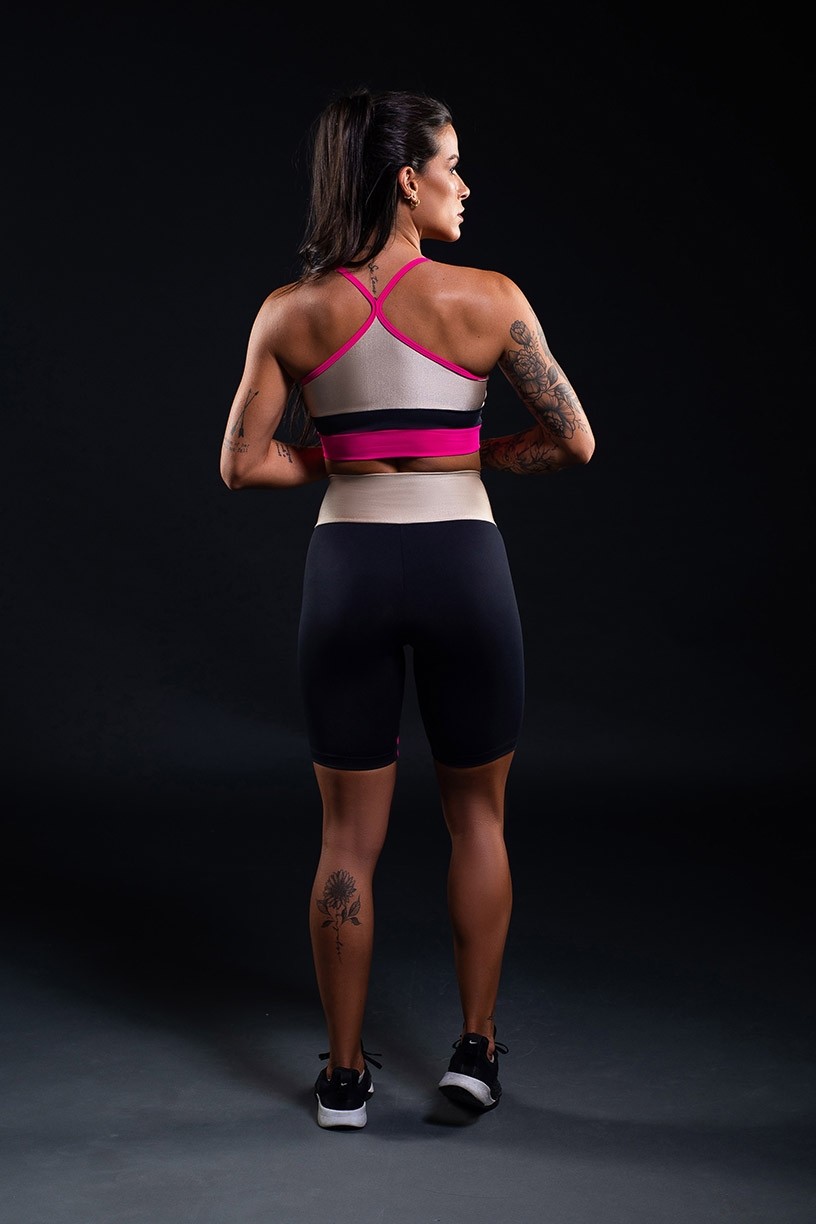 K3298-A_Top_de_Alcinha_com_Faixa_Colorida_Nude__Rosa__Preto__Ref:_K3298-A