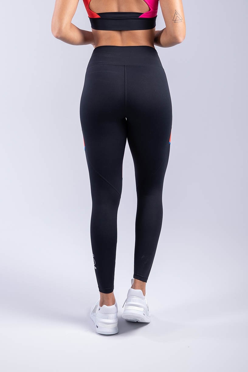 K3304-A_Calca_Legging_com_Faixa_Dupla_Preto__Rosa__Vermelho__Ref:_K3304-A