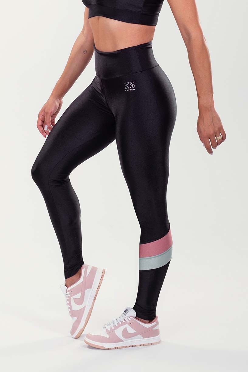 K3460-A_Calca_Legging_com_Recorte_Diagonal_Preto__Rose__Verde_Claro__Ref:_K3460-A