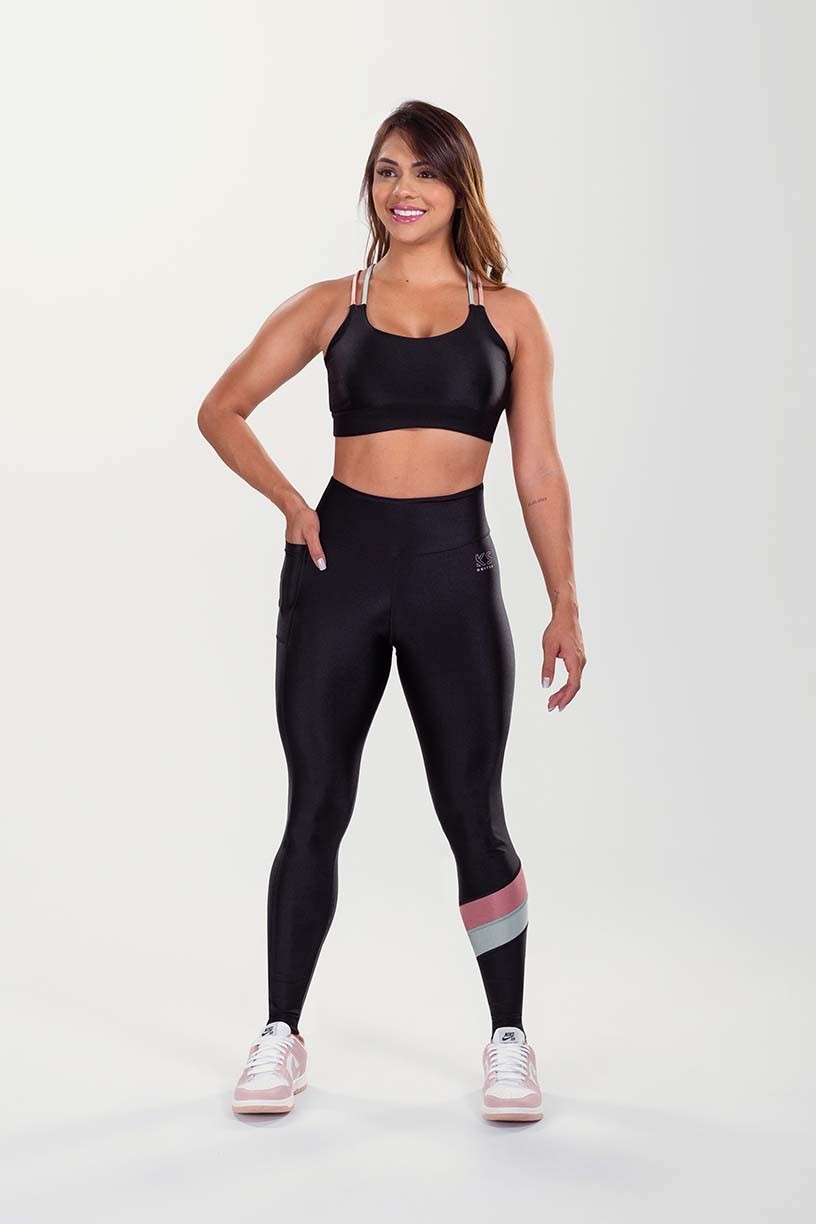 K3460-A_Calca_Legging_com_Recorte_Diagonal_Preto__Rose__Verde_Claro__Ref:_K3460-A