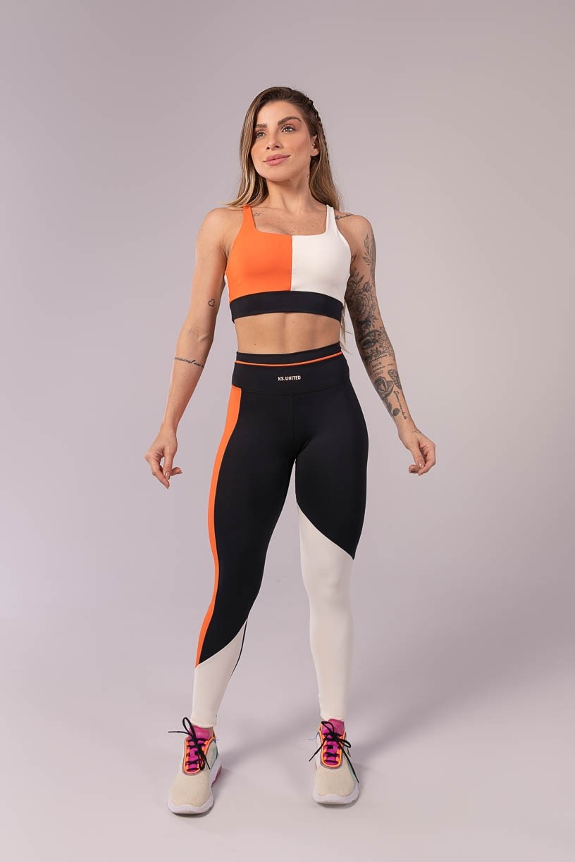 K3465-A_Calca_Legging_com_Vivo_no_Cos_Preto__Laranja__Off-White__Ref:_K3465-A