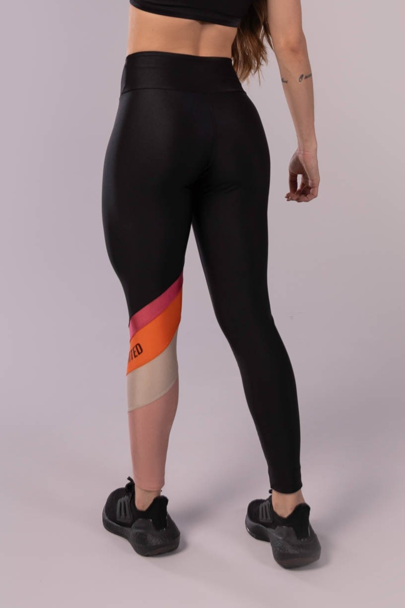 K3482-A_Calca_Legging_com_Recortes_Coloridos_Pespontados_Preto__Rosa__Laranja__Nude__Ref:_K3482-A