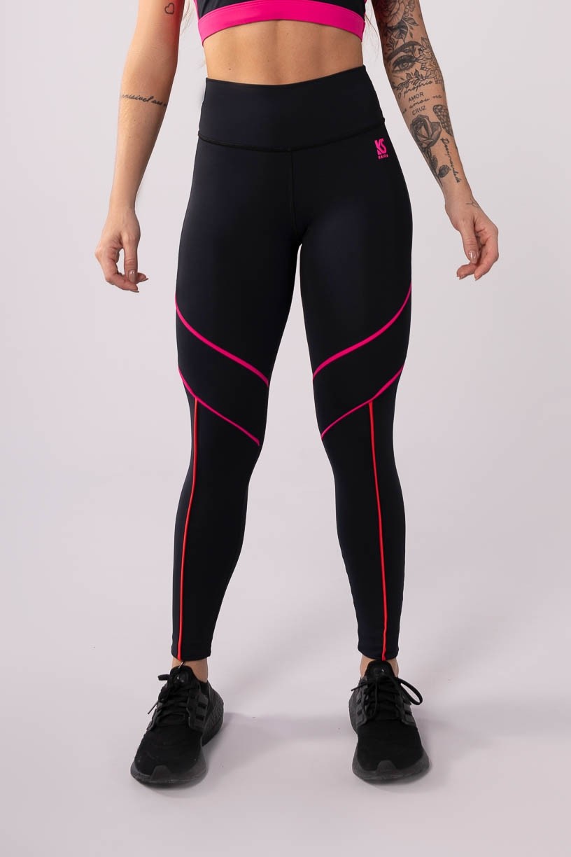 K3477-A_Calca_Legging_com_Vivo_Preto__Rosa__Vermelho__Ref:_K3477-A