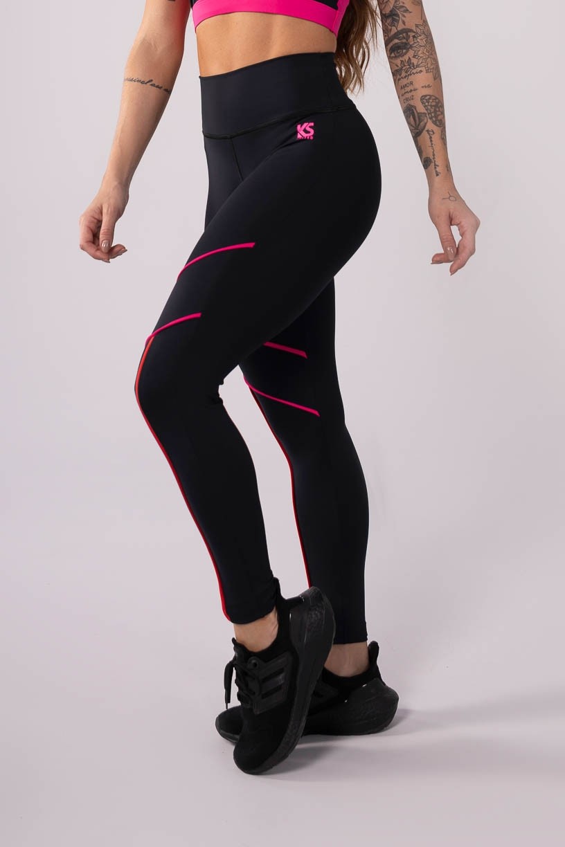 K3477-A_Calca_Legging_com_Vivo_Preto__Rosa__Vermelho__Ref:_K3477-A