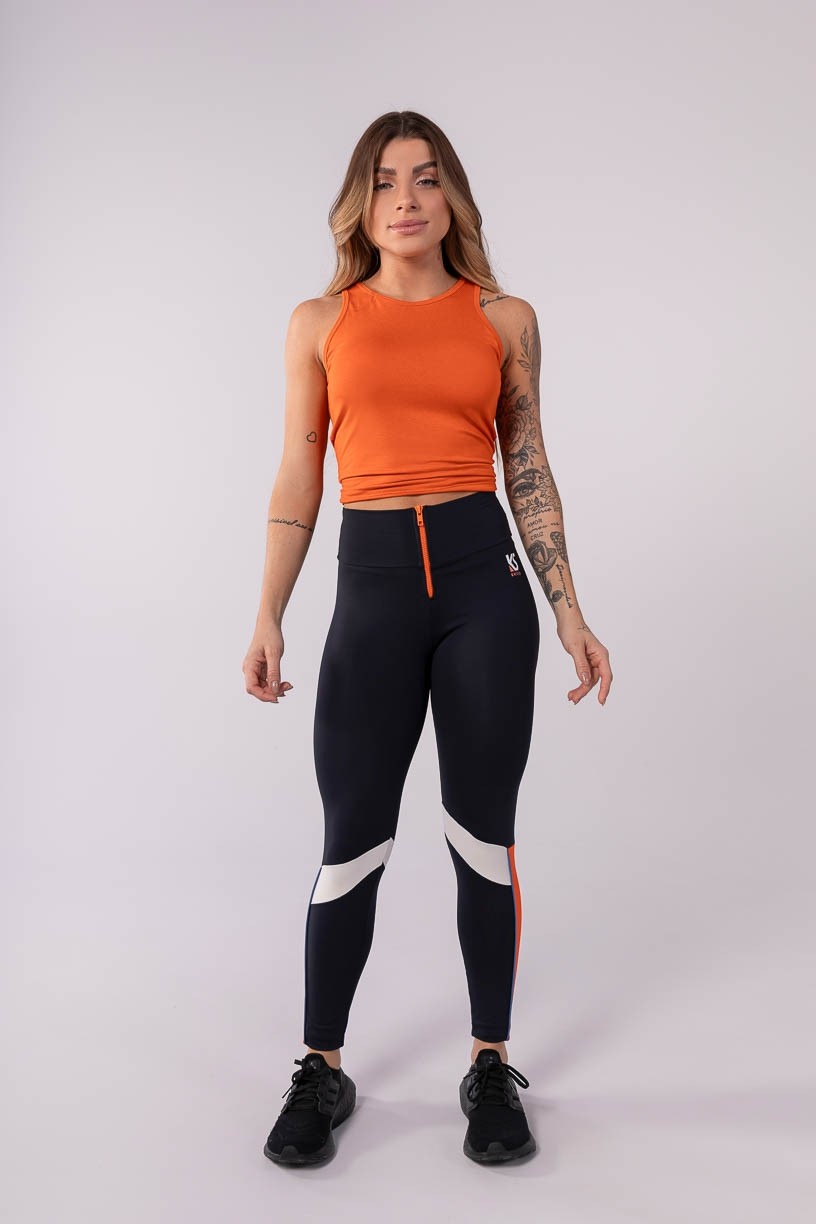 K3481-A_Calca_Legging_com_Ziper_e_Recortes_Preto__Laranja__Off-White__Azul__Ref:_K3481-A