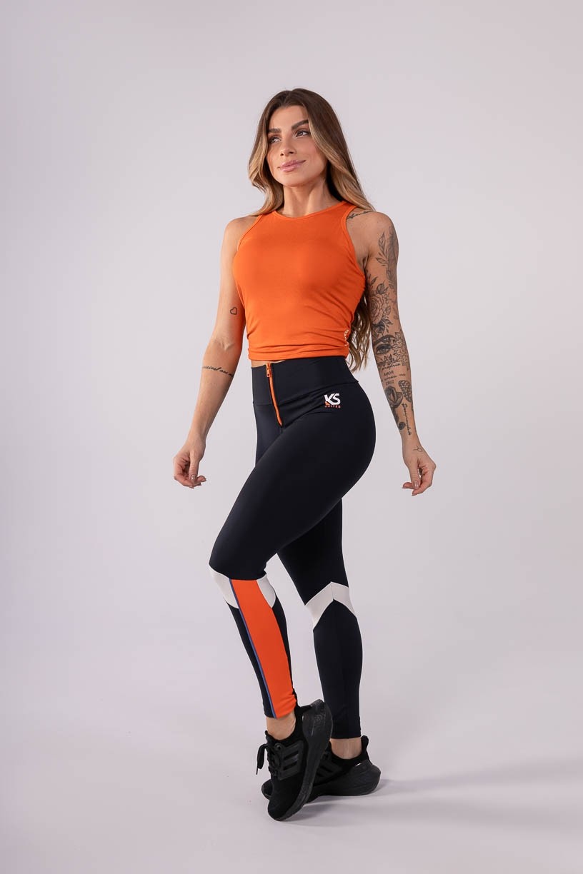 K3481-A_Calca_Legging_com_Ziper_e_Recortes_Preto__Laranja__Off-White__Azul__Ref:_K3481-A