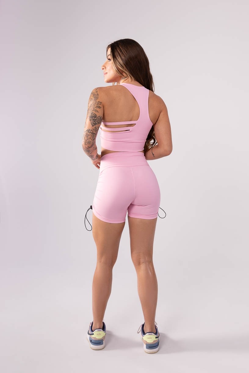 K3544-B_Short_com_Franzido_Lateral_Rosa__Ref:_K3544-B