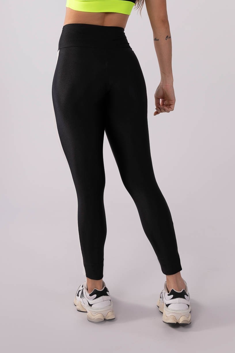 K3569-B_Calca_Legging_Tricolor_Preto__Amarelo__Cinza__Ref:_K3569-B