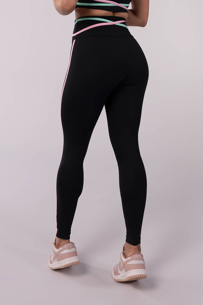 K3732-A_Calca_Legging_com_Chapados_Coloridos_Preto__Rosa_Claro__Verde_Claro__Ref:_K3732-A