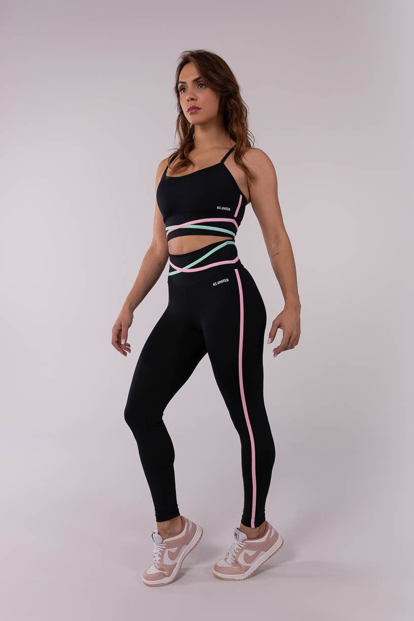 K3732-A_Calca_Legging_com_Chapados_Coloridos_Preto__Rosa_Claro__Verde_Claro__Ref:_K3732-A