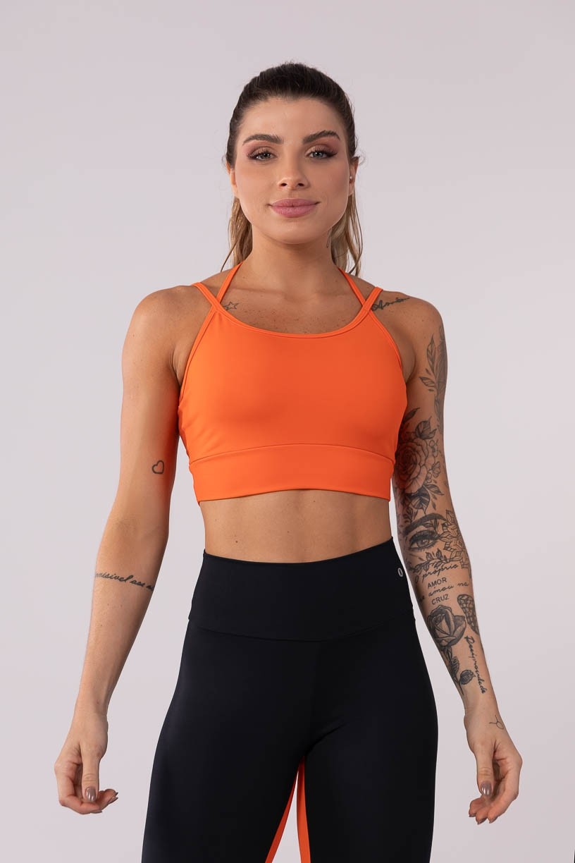 K3563-B_Top_com_Elastico_nas_Costas_Laranja__Ref:_K3563-B