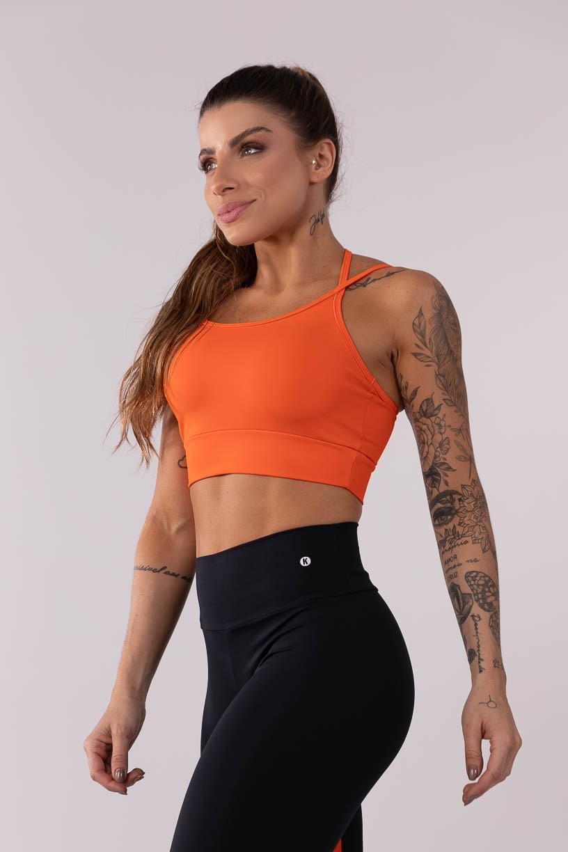 K3563-B_Top_com_Elastico_nas_Costas_Laranja__Ref:_K3563-B