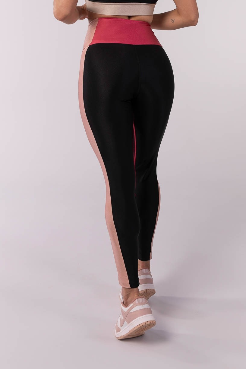 K3509-B_Calca_Legging_com_Cos_Largo_e_Ponto_de_Cobertura_Rosa__Preto__Rose__Ref:_K3509-B