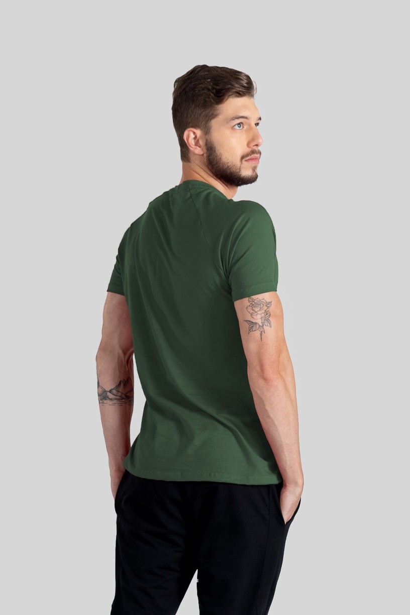 K3115-G_Camiseta_Raglan_Masculina_Verde_Escuro__Ref:_K3115-G