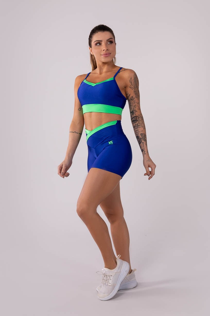 K3692-A_Short_com_Cos_Transpassado_Bicolor_Azul__Verde__Ref:_K3692-A