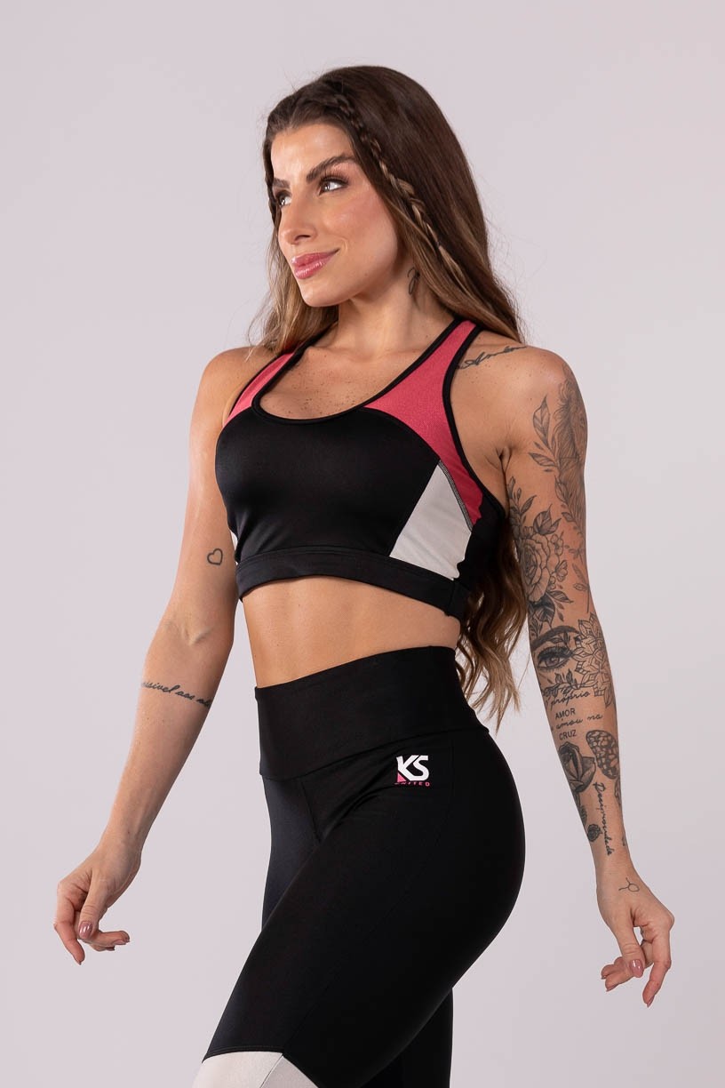 K3610-A_Top_Nadador_Tricolor_Preto__Rosa__Off-White__Ref:_K3610-A