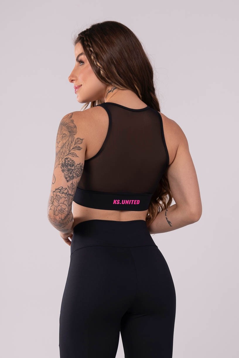 K3649-A_Top_com_Decote_de_Tule_Preto__Rosa__Ref:_K3649-A